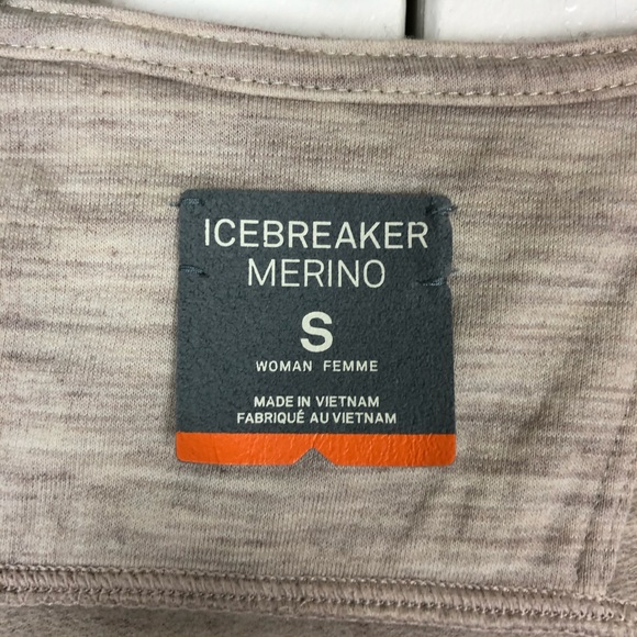 ICEBREAKER MERINO WOOL DIA FLEECE HOODIE SWEATER S - Picture 8 of 9